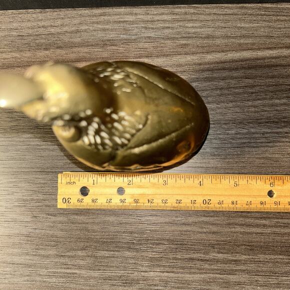 2 Solid Brass California Quail Figures 4” Long Heavy Detailed High Quality - Picture 13 of 14